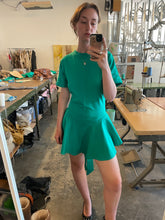 Load image into Gallery viewer, Cheerleader dress in green3405
