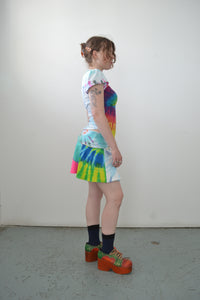 Tie dye princess t-shirt