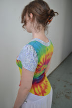 Load image into Gallery viewer, Tie dye princess t-shirt
