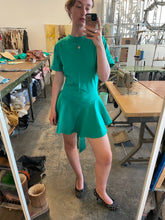 Load image into Gallery viewer, Cheerleader dress in green3405
