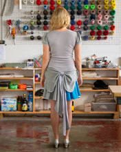 Load image into Gallery viewer, Puff Sleeve dress S-M
