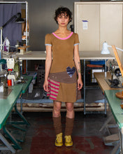 Load image into Gallery viewer, Puff sleeve dress S-M
