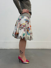 Load image into Gallery viewer, Vintage bedsheet puff skirt
