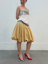 Load image into Gallery viewer, Orange and yellow puff skirt
