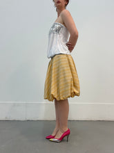 Load image into Gallery viewer, Orange and yellow puff skirt
