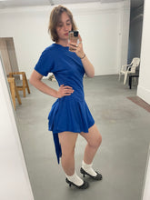 Load image into Gallery viewer, Cheerleader dress in blue
