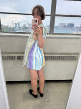 Load image into Gallery viewer, Paper Bag mini dress (long straps)
