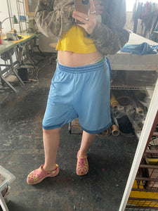Blue bow short