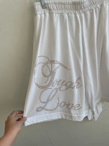 Tough love Bow short, small defects